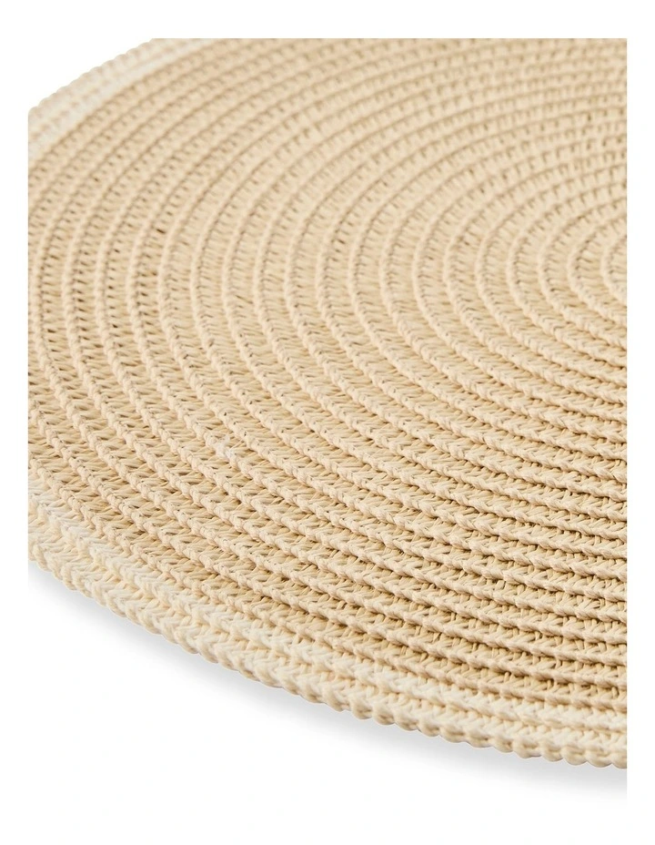 salt&pepper Taylor Square Placemat 38cm Set of 2 in Natural image 6