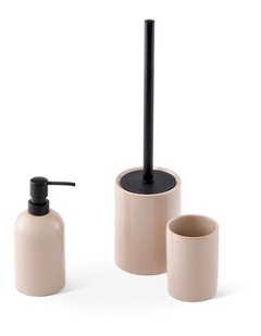 salt&pepper Tide 3 Piece Bathroom Set in Mushroom
