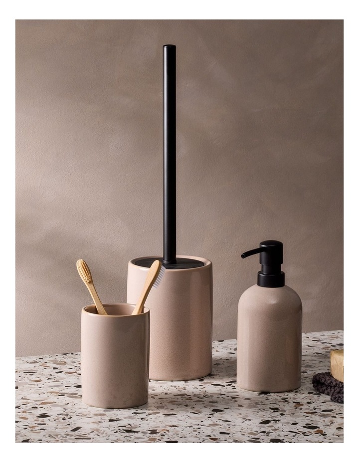 salt&pepper Tide 3 Piece Bathroom Set in Mushroom image 2