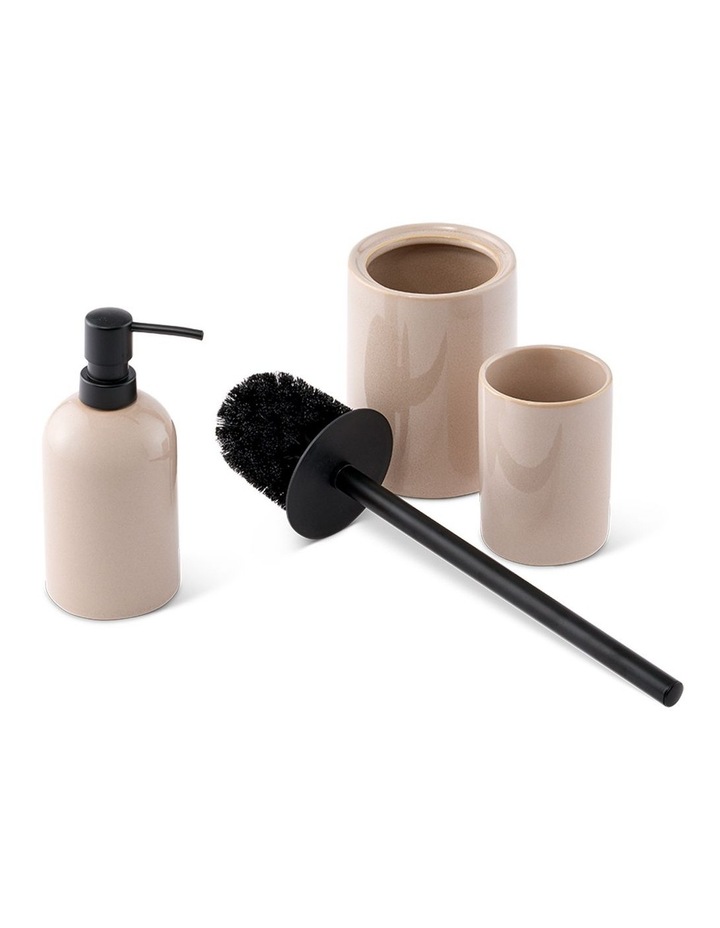 salt&pepper Tide 3 Piece Bathroom Set in Mushroom image 5
