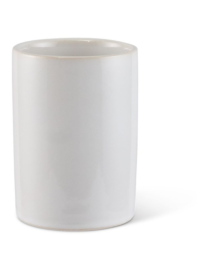 salt&pepper Tide Bathroom Tumbler 10 x 8cm in White image 1