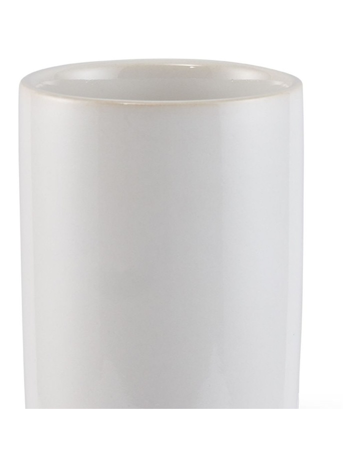 salt&pepper Tide Bathroom Tumbler 10 x 8cm in White image 3