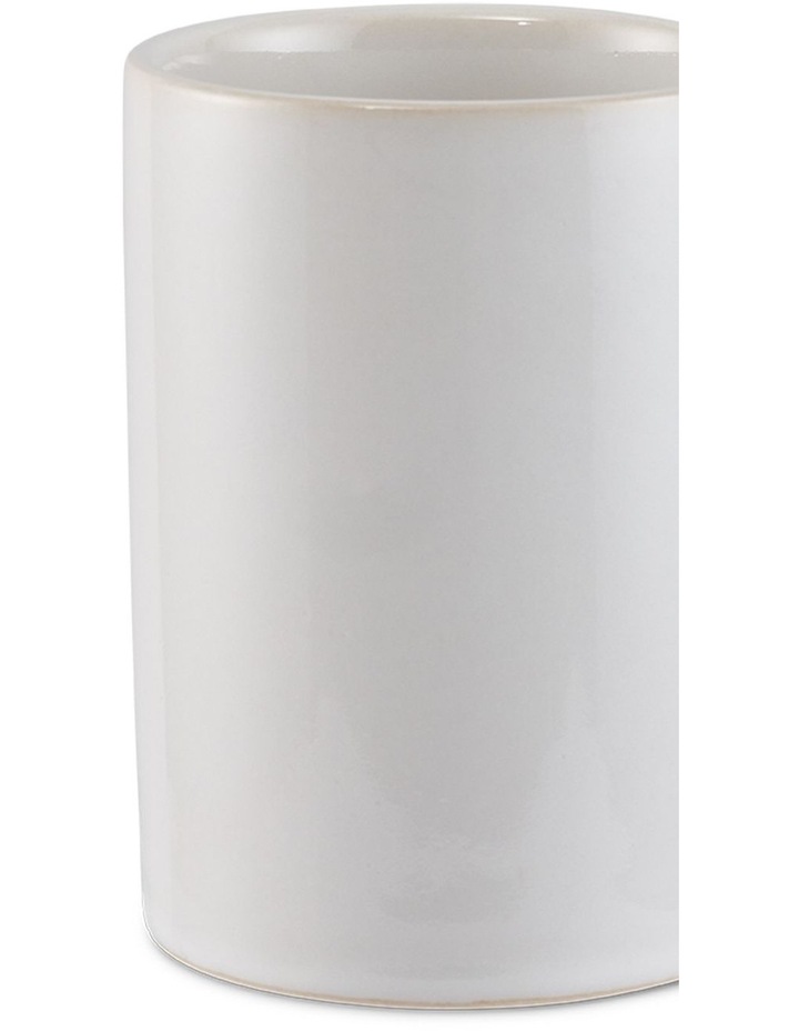 salt&pepper Tide Bathroom Tumbler 10 x 8cm in White image 5