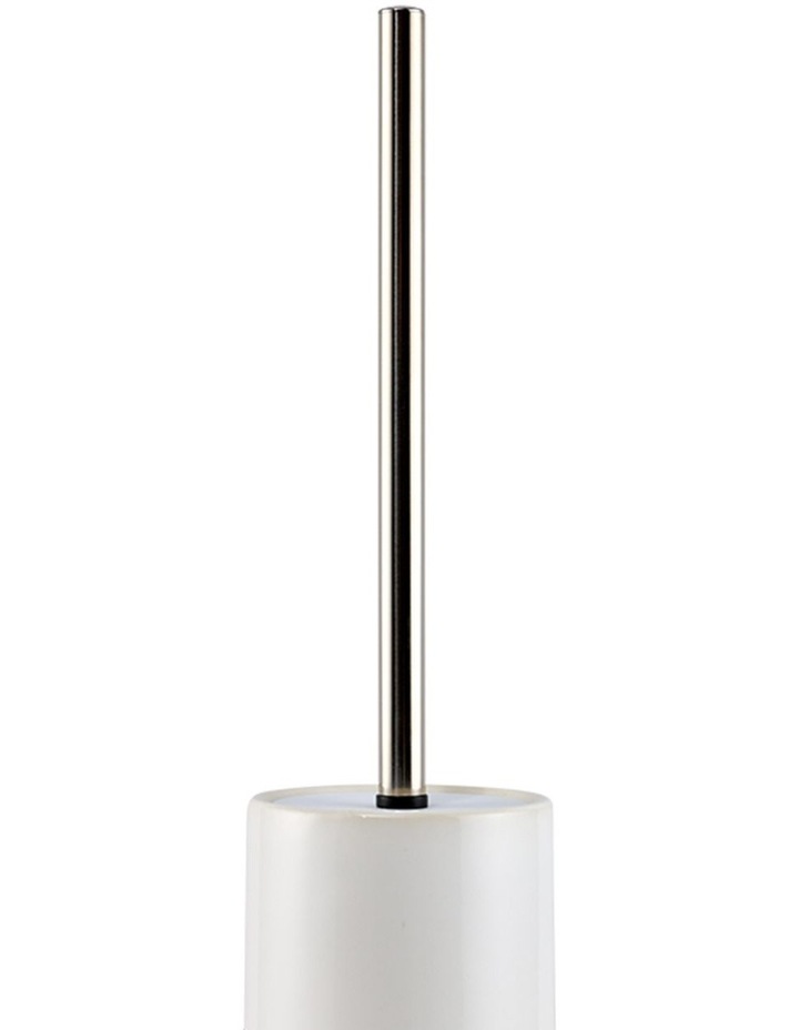 salt&pepper Tide Toilet Brush Holder in White image 3