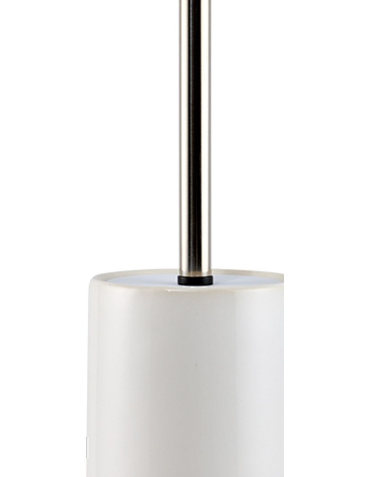 salt&pepper Tide Toilet Brush Holder in White image 6