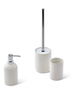 salt&pepper Tide 3 Piece Bathroom Set in White