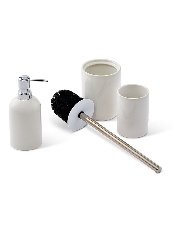 salt&pepper Tide 3 Piece Bathroom Set in White image 5
