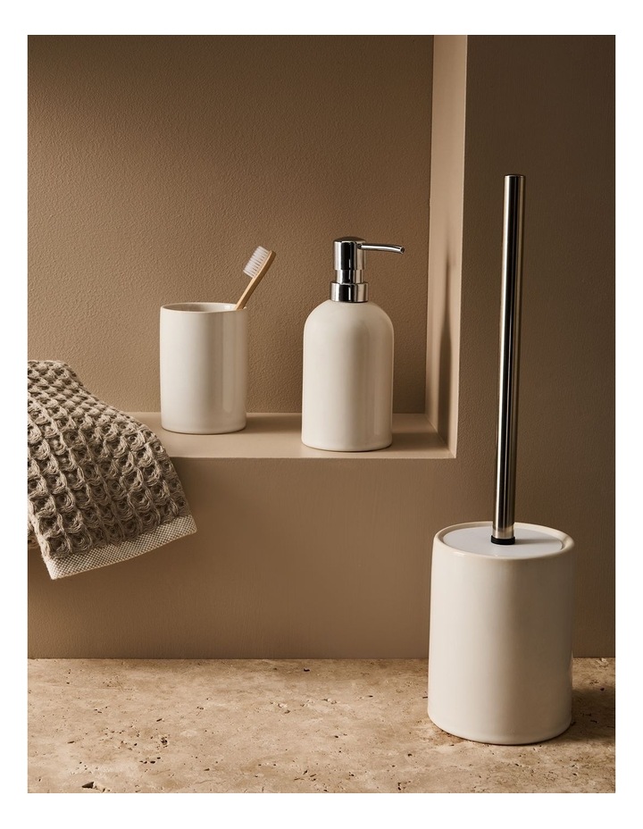 salt&pepper Tide 3 Piece Bathroom Set in White image 6