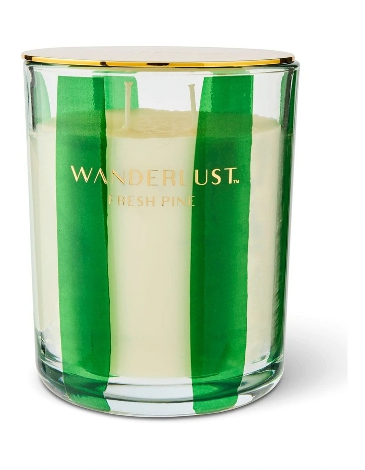salt&pepper Wanderlust Fresh Pine Candle with Lid 425g image 1