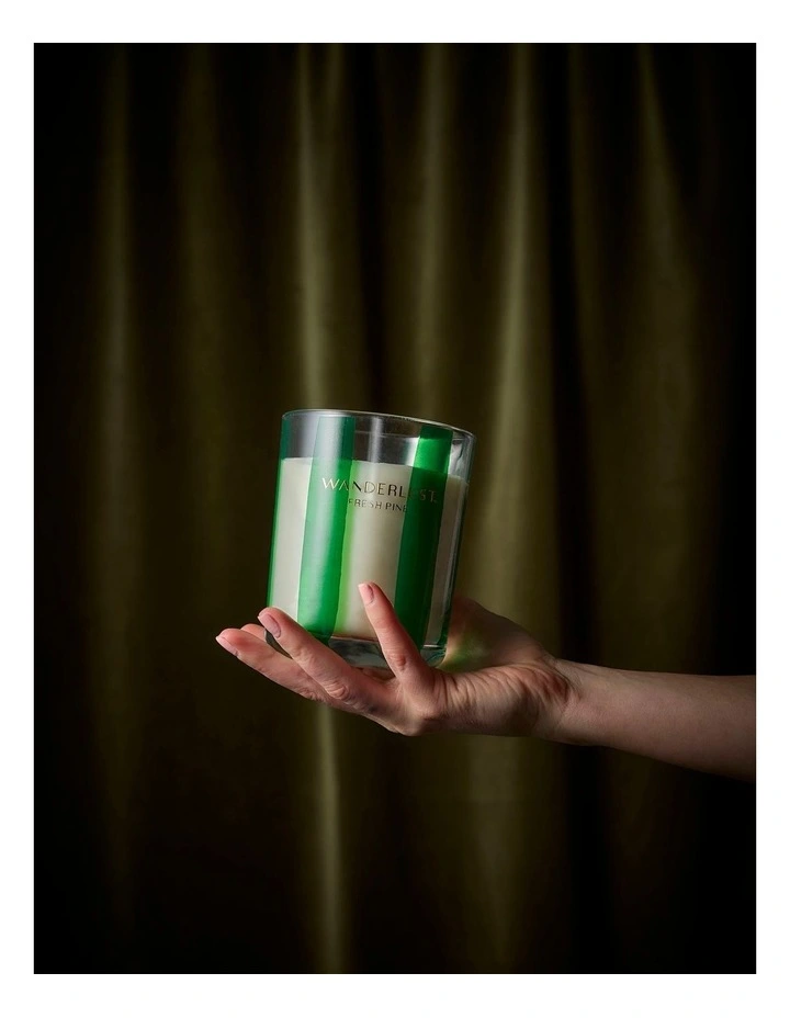 salt&pepper Wanderlust Fresh Pine Candle with Lid 425g image 6