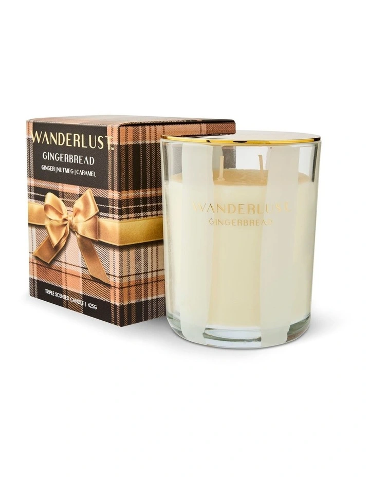 salt&pepper Wanderlust Gingerbread Candle with Lid 425g image 2