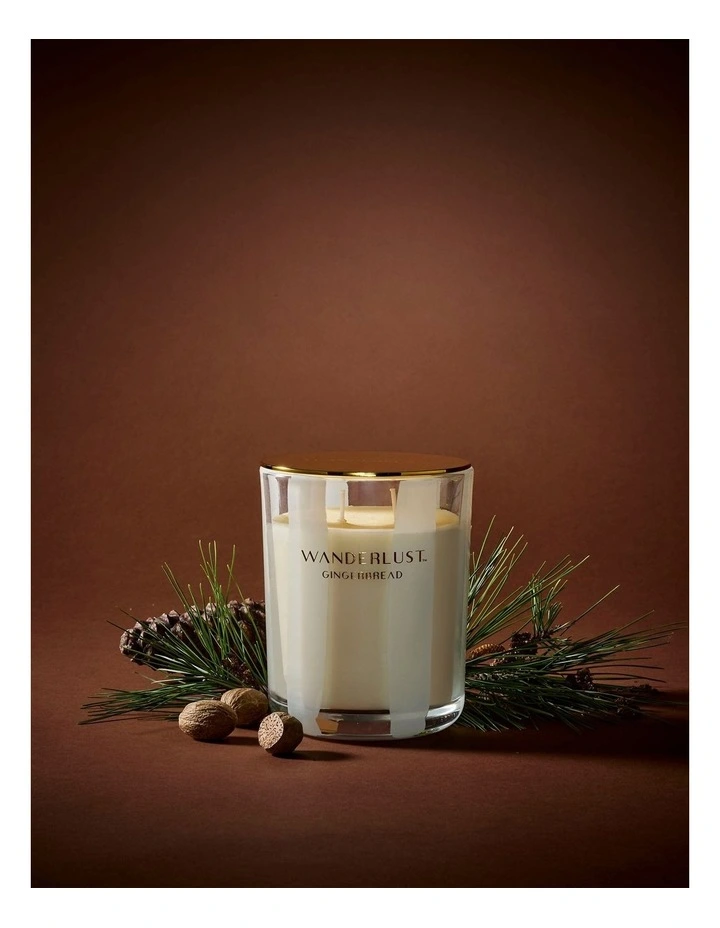 salt&pepper Wanderlust Gingerbread Candle with Lid 425g image 3