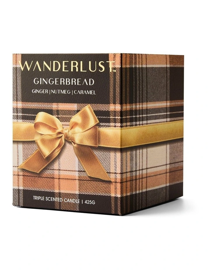 salt&pepper Wanderlust Gingerbread Candle with Lid 425g image 4