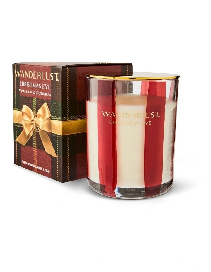 salt&pepper Wanderlust Christmas Eve Candle with Lid 425g image 2