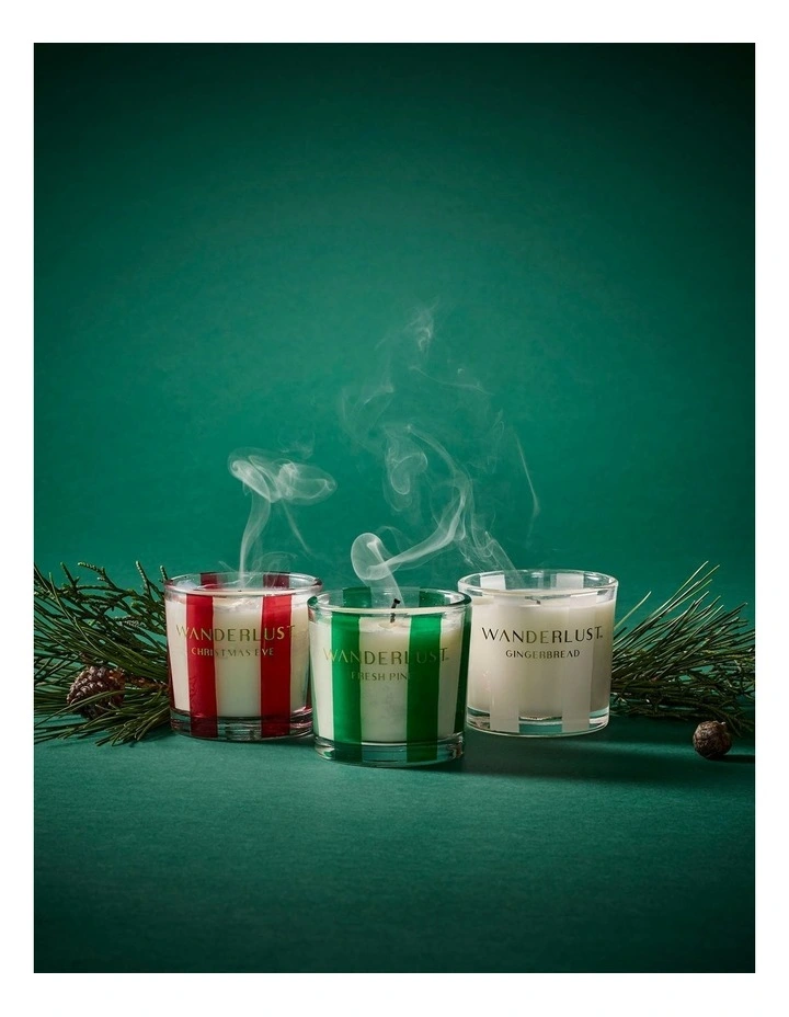 Wanderlust 3 Piece Christmas Candle Set 50g image 6