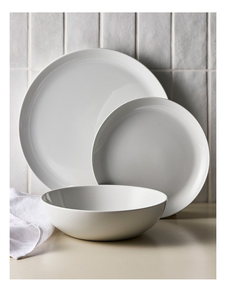 salt&pepper Coupe Side Plate 20cm in White image 2