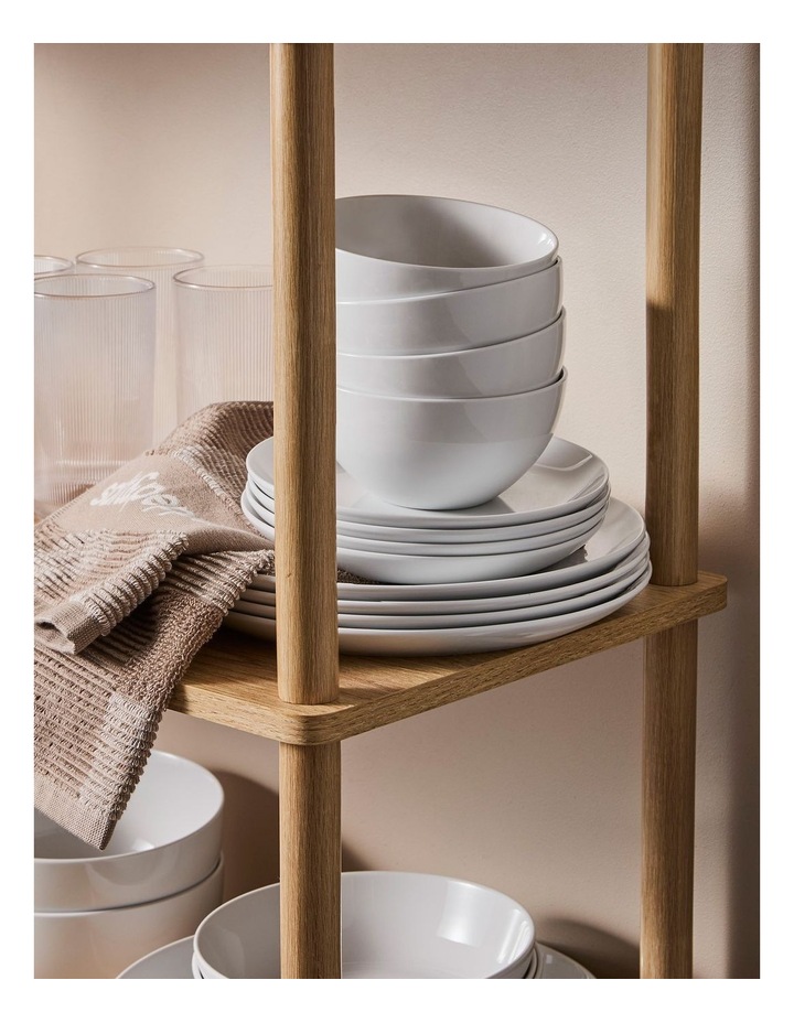 salt&pepper Coupe Noodle Bowl 20cm in White image 2