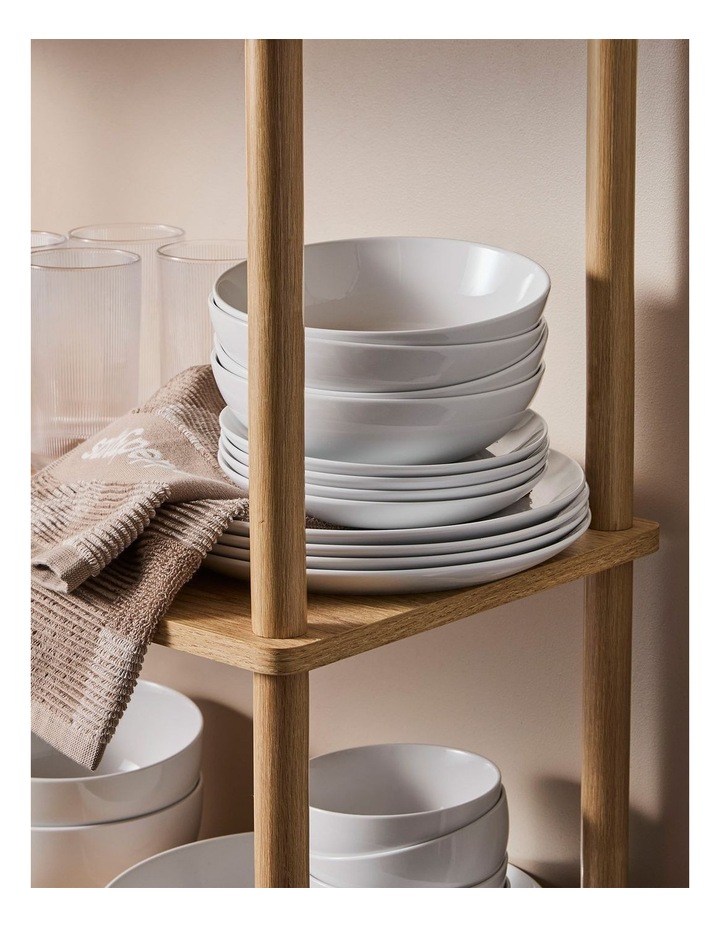 salt&pepper Coupe Salad Bowl 30cm in White image 2