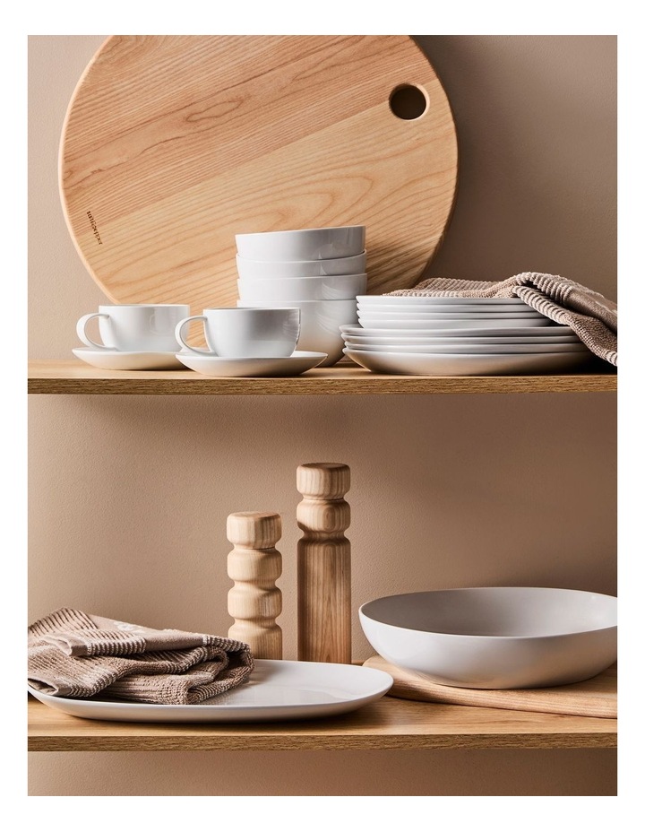 salt&pepper Coupe Salad Bowl 30cm in White image 5