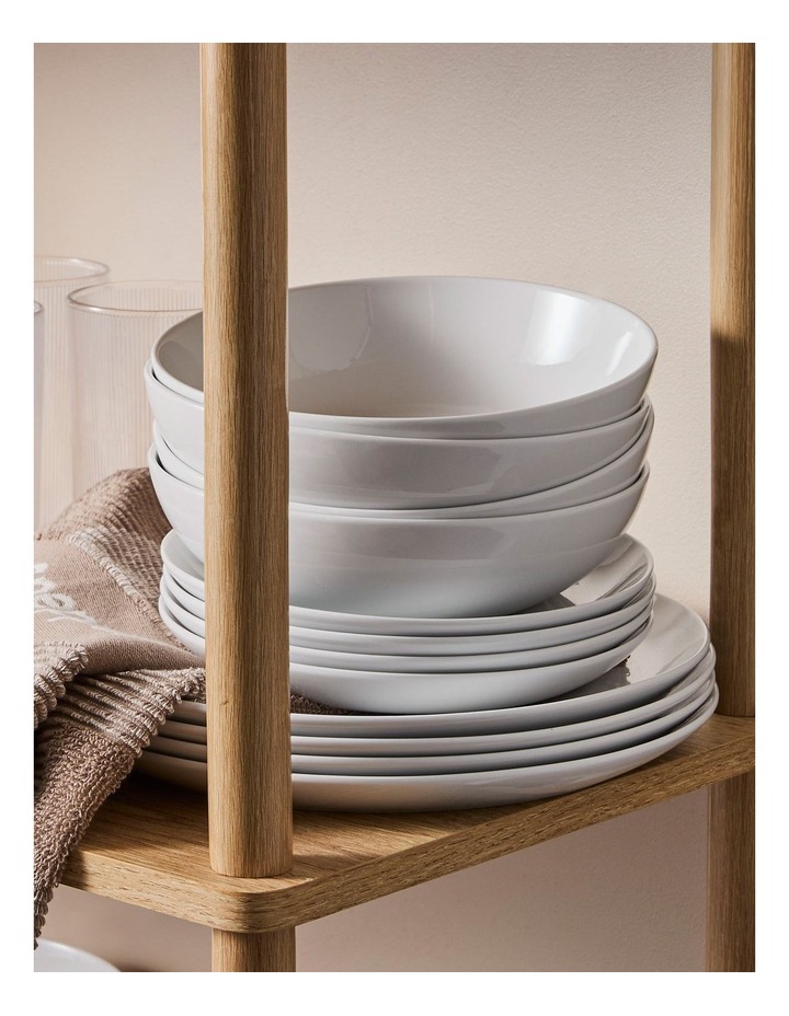 salt&pepper Coupe Salad Bowl 30cm in White image 7