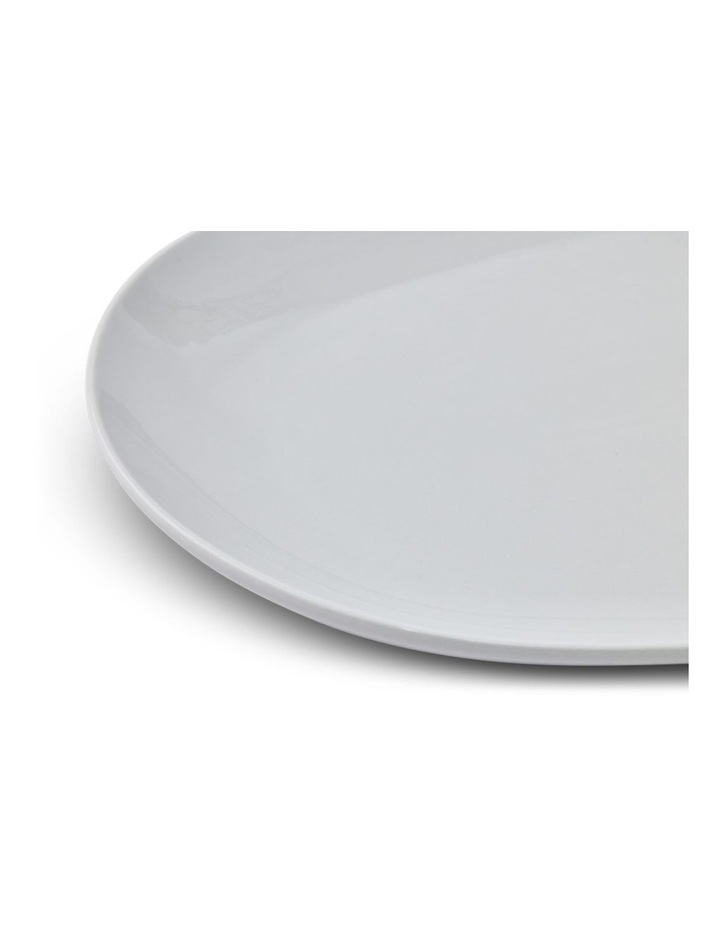 salt&pepper Coupe Oval Platter 38 x 23.5cm in White image 4