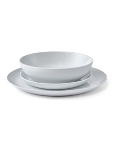 salt&pepper Coupe 12 Piece Dinner Set in White