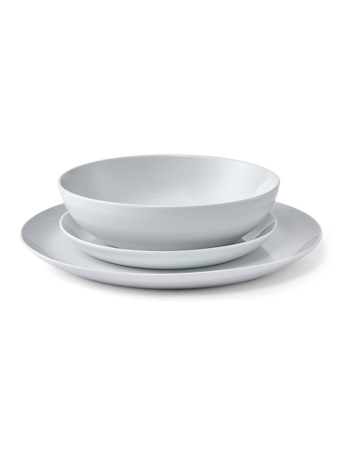 salt&pepper Coupe 12 Piece Dinner Set in White image 1
