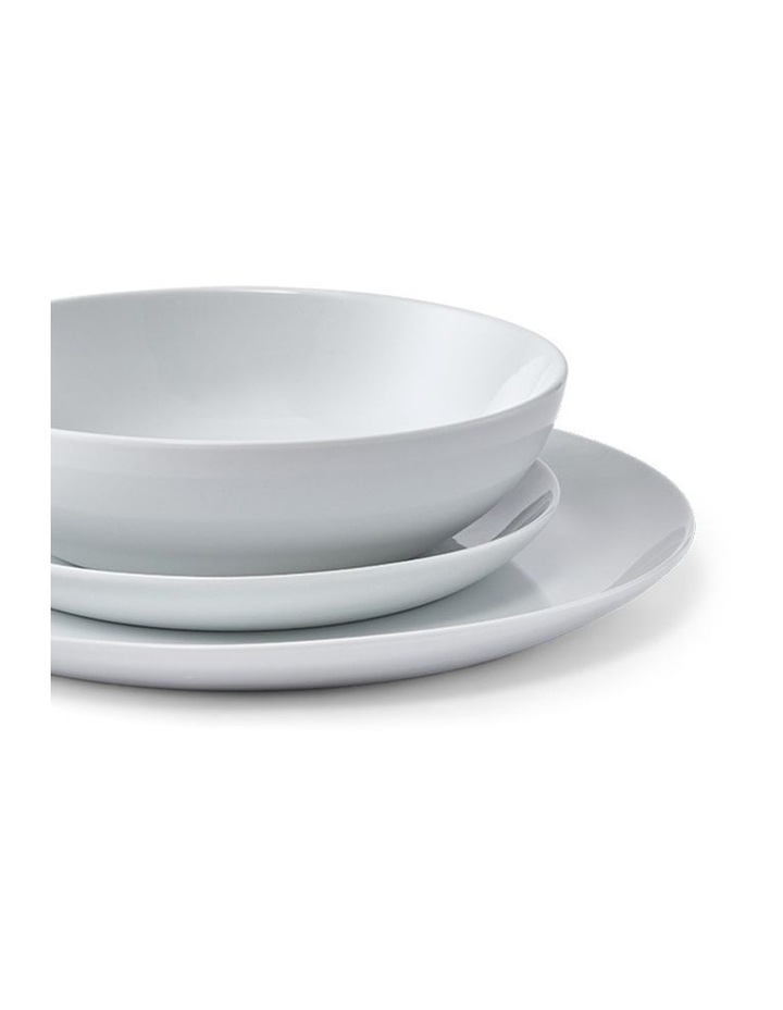 salt&pepper Coupe 12 Piece Dinner Set in White image 6