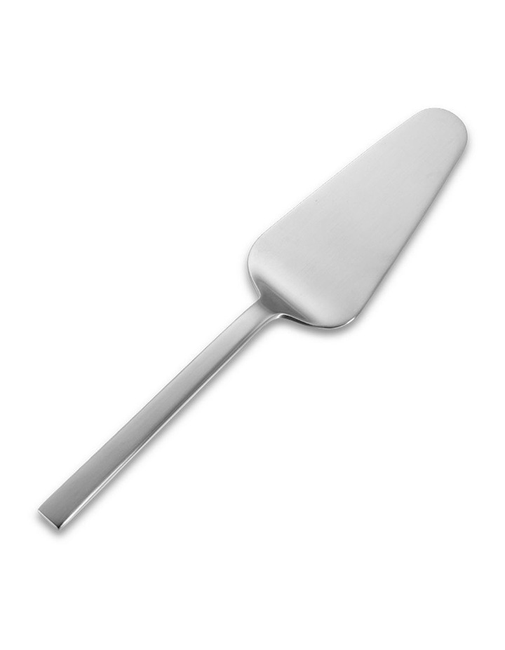 salt&pepper Kai 2 Piece Cake Server Set in Silver Satin image 4