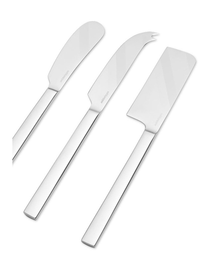 salt&pepper Kai 3 Piece Cheese Knife Set in Silver Polish image 3