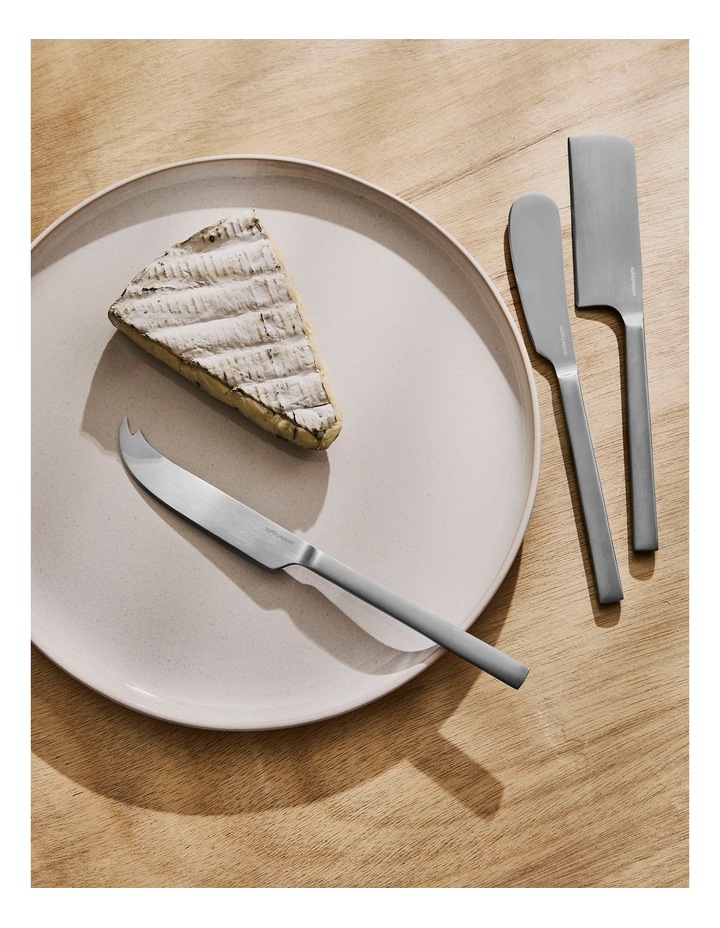 salt&pepper Kai 3 Piece Cheese Knife Set in Silver Polish image 6
