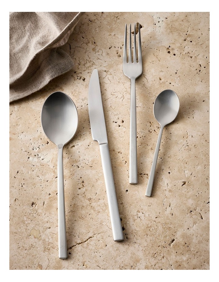 salt&pepper Kai 24 Piece Cutlery Set in Silver Satin image 2