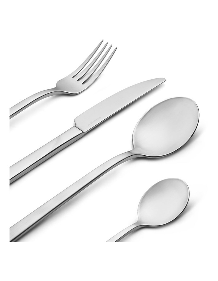 salt&pepper Kai 24 Piece Cutlery Set in Silver Satin image 4