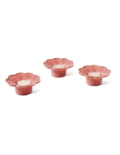 salt&pepper Leif 3 Piece Candle Set in Rose Dust