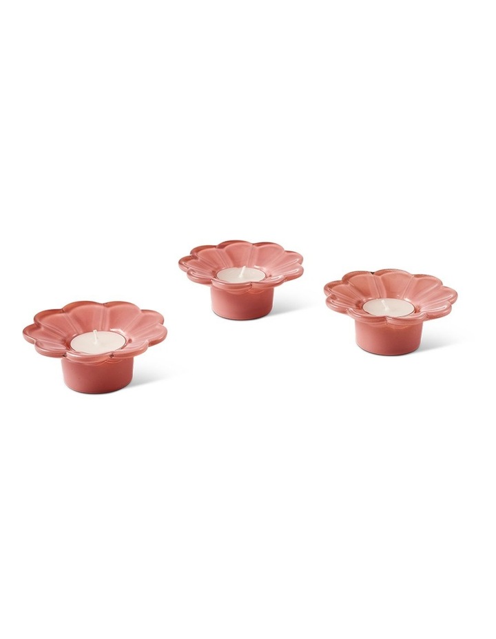 salt&pepper Leif 3 Piece Candle Set in Rose Dust image 1