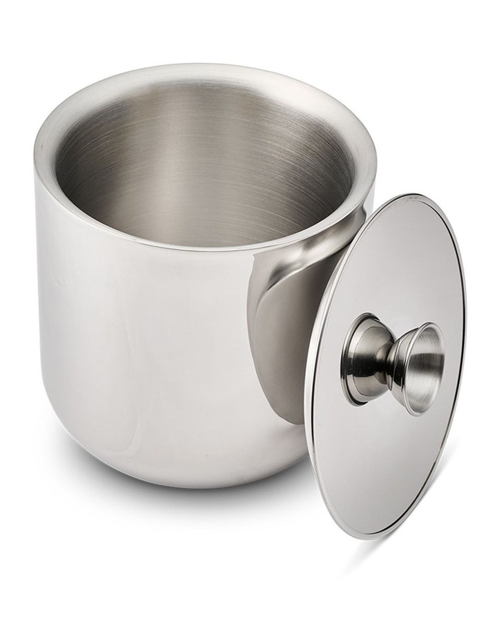 salt&pepper Lume Ice Bucket with Tongs image 3