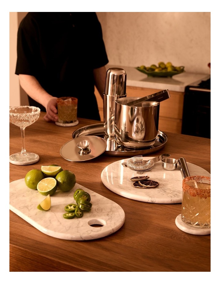 salt&pepper Lume Ice Bucket with Tongs image 7