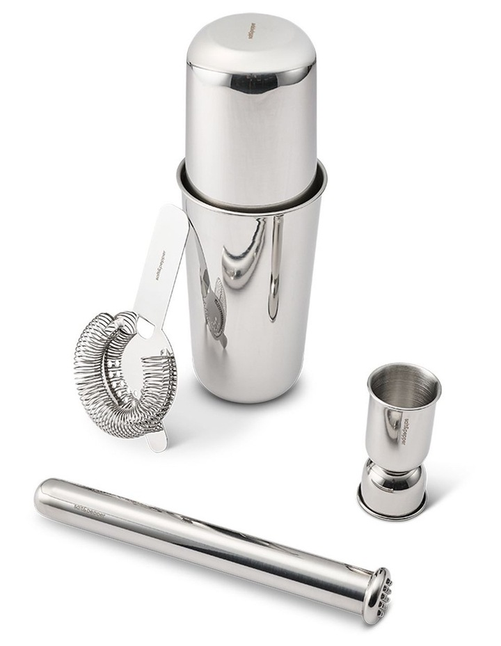 salt&pepper Lume 4 Piece Boston Cocktail Shaker Set image 1