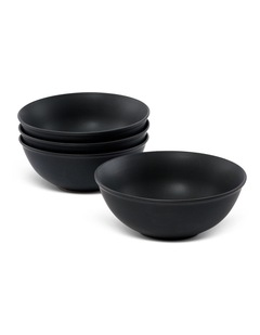 salt&pepper Milan Breakfast Bowl 17 x 7cm in Charcoal
