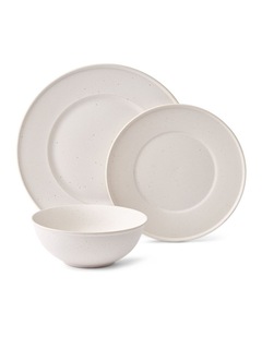 salt&pepper Milan 12 Piece Dinner Set in Parchment