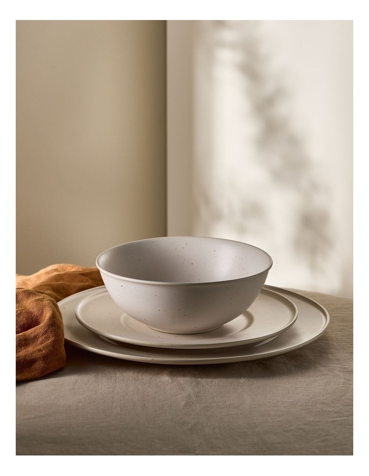 salt&pepper Milan 12 Piece Dinner Set in Parchment image 2