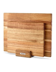 salt&pepper Noa 3 Piece Chopping Board Set with Stand