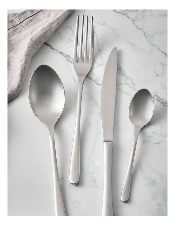 salt&pepper Reese 16 Piece Cutlery Set in Silver Satin image 2