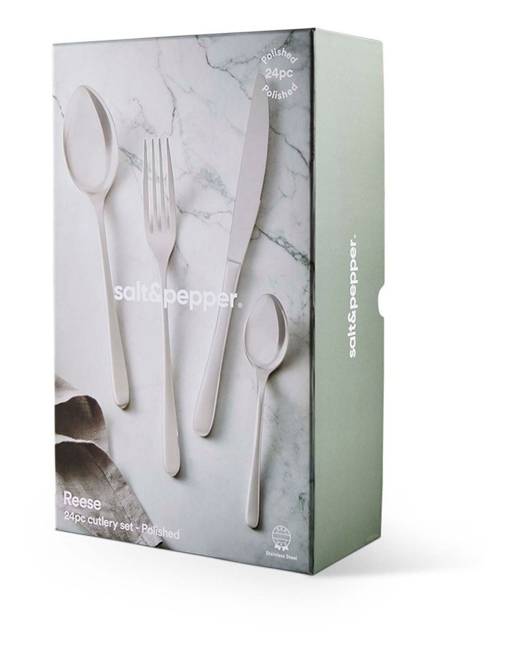 salt&pepper Reese 24 Piece Cutlery Set in Silver Polish image 5
