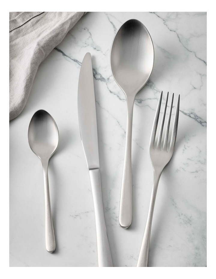 salt&pepper Reese 24 Piece Cutlery Set in Silver Satin image 2