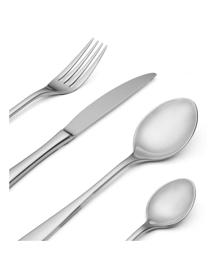 salt&pepper Reese 24 Piece Cutlery Set in Silver Satin image 4