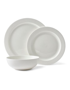 salt&pepper Remy 12 Piece Dinner Set in White