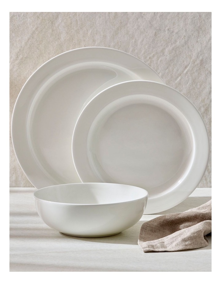 salt&pepper Remy 12 Piece Dinner Set in White image 2