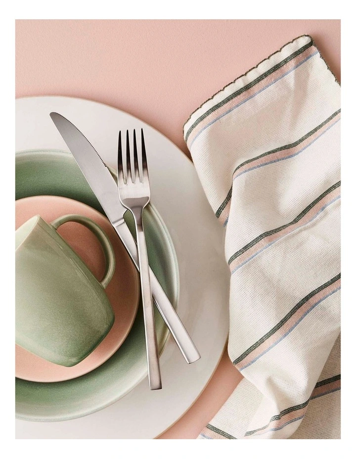 salt&pepper Taylor 4 Piece Napkin Set 45x45cm in Multi Stripe image 6