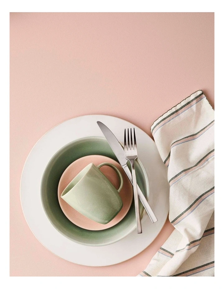 salt&pepper Taylor 4 Piece Napkin Set 45x45cm in Multi Stripe image 7